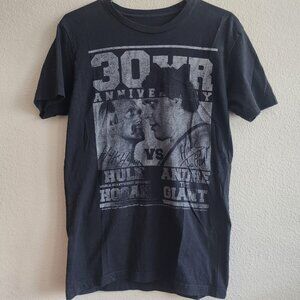 Hulk Hogan Andre the Giant Shirt Mens Small WWE WrestleMania 30th Anniversary